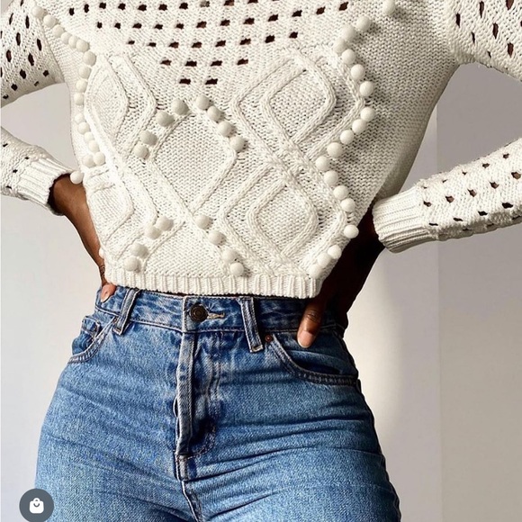 NWOT Petal & Pup Knit Top white - Picture 10 of 12